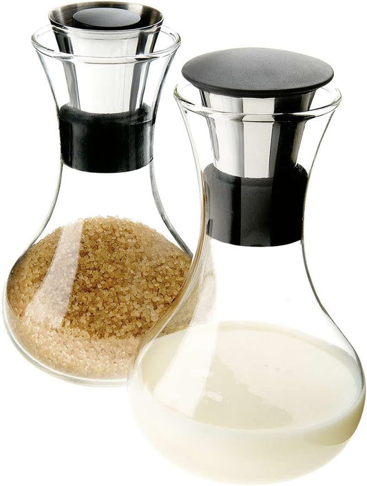 Service à Lait et Sucre - Verre Borosilicate - Passe au Lave-vaisselle