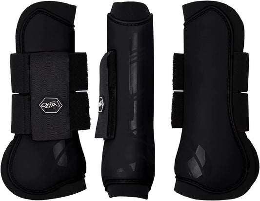 Bottes Tendon Équestres - Plastique Rigide - Doublure Néoprène