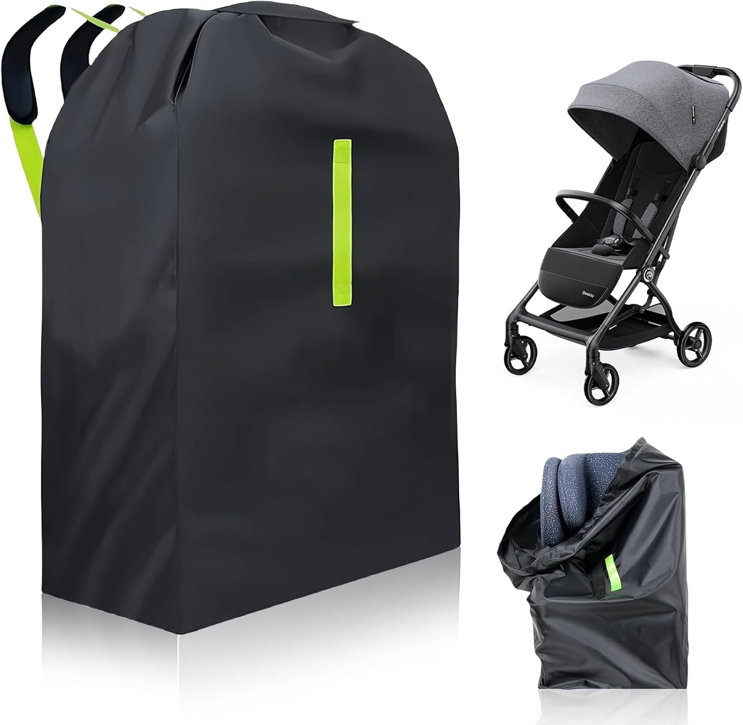 Sac de Transport pour Poussette - Imperméable 600D - Grand Format