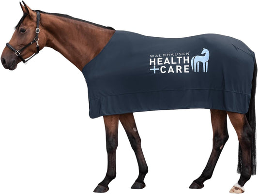 Couverture Refroidissante pour Cheval - Bleu Nuit - 155 cm
