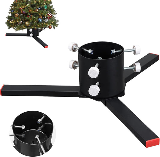 Support de Sapin de Noël - Métal Robuste - Stabilité Optimale