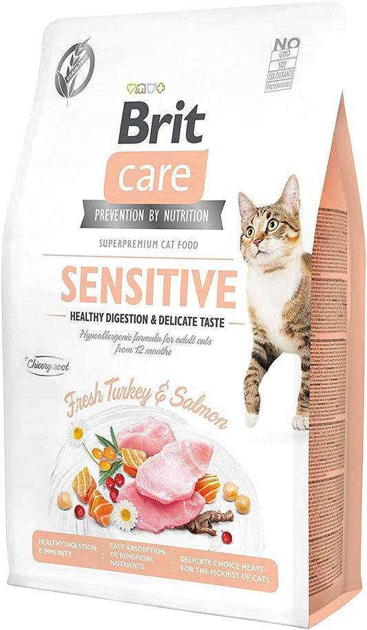 Nourriture pour Chats - Digestion Saine - Sans Céréales