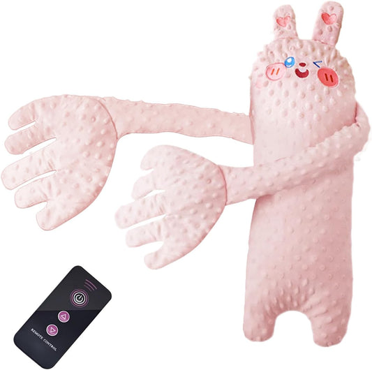 Peluche Tapoteuse Bébé - Matériau Sûr en Coton Perle - Vitesse Réglable