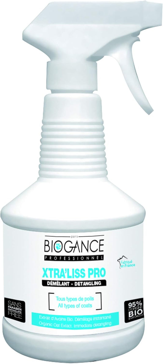 Spray Démêlant pour Chien - Extrait d'Avoine BIO - Protéine de Riz