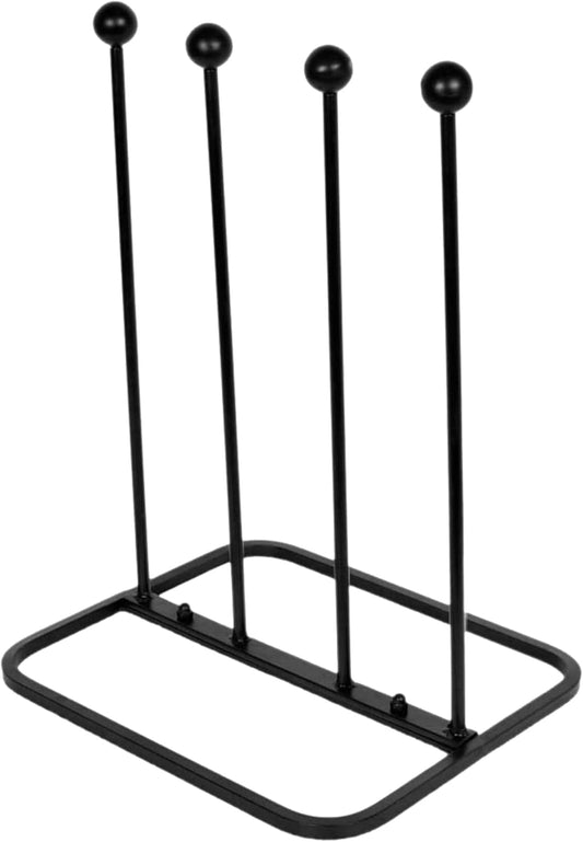 Porte-Bottes en Fonte - Résistant aux Intempéries - Rangement Compact