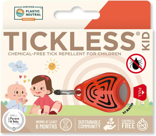 Répulsif Anti-tiques Ultrasonique - Sécurité Enfants - Sans Produits Chimiques