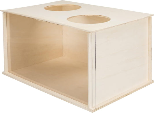 Boîte à Fouiner pour Lapins - Bois - 58 x 30 x 38 cm