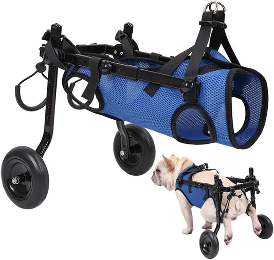 Fauteuil Roulant pour Chien - Réglable et Léger - Aide à la Mobilité