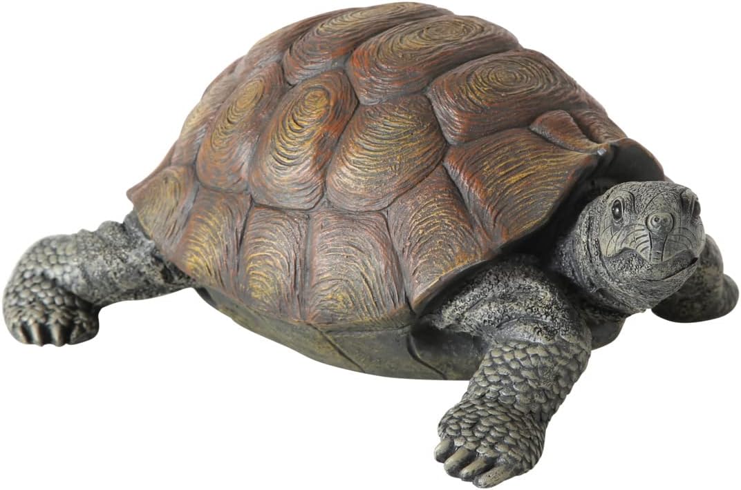 Figurine Tortue Décorative - Superbe Design - Résine de Haute Qualité