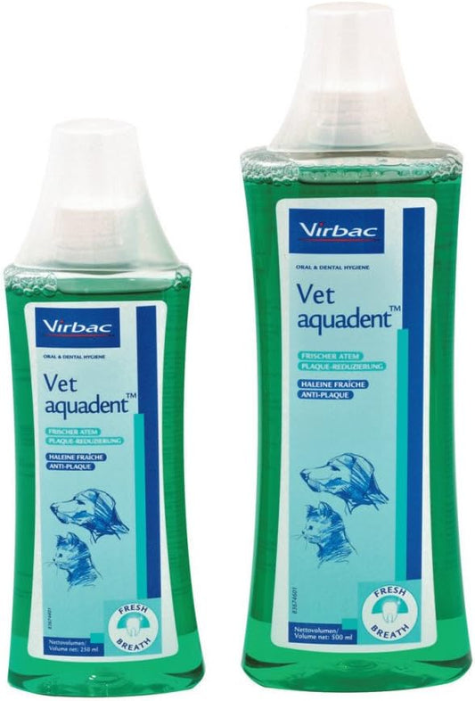 Solution Dentaire pour Chats - Virbac Vet Aquadent - 500 ml