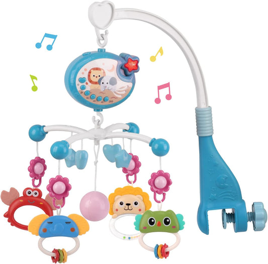 Mobile Musical Bébé - Lumières et Musique - Projecteur et Temporisation