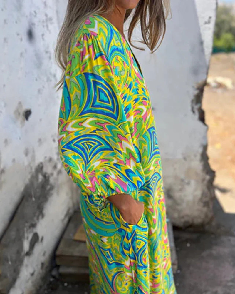LARESA - Robe longue bohème