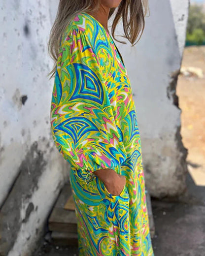 LARESA - Robe longue bohème