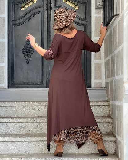 BORENA - ROBE TUNIQUE ÉLÉGANTE