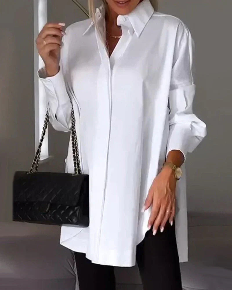 LAICE - CHEMISE ÉLÉGANTE À MANCHES LONGUES