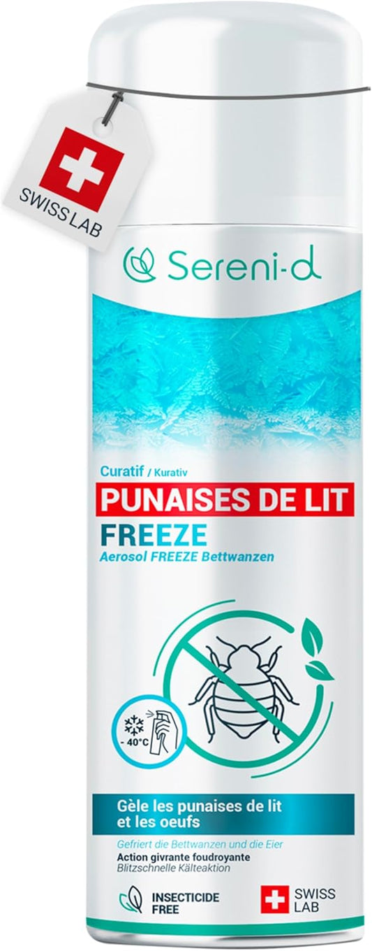Aérosol Anti-Punaises - Effet Immédiat - Traitement Naturel