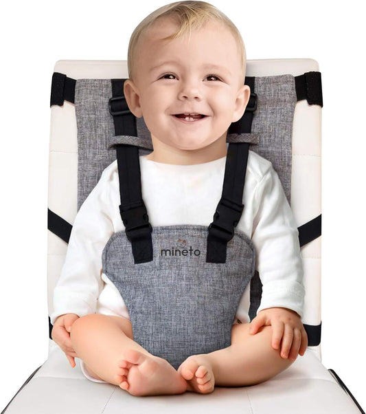 Chaise Nomade Bébé - Ultra-Légère - Harnais Sécurisé 3 Points