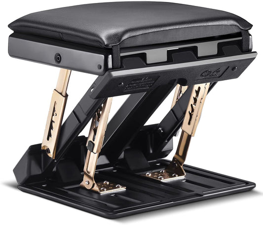 Repose-pieds Ergonomique - Réglable avec Massage - Charge 120 lbs
