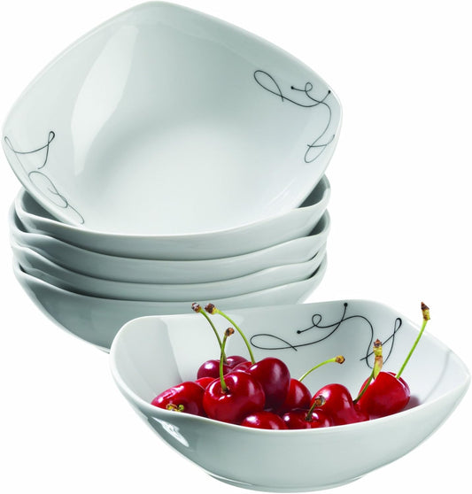 Set de Bols en Porcelaine - Design Jeune - Compatible Micro-ondes