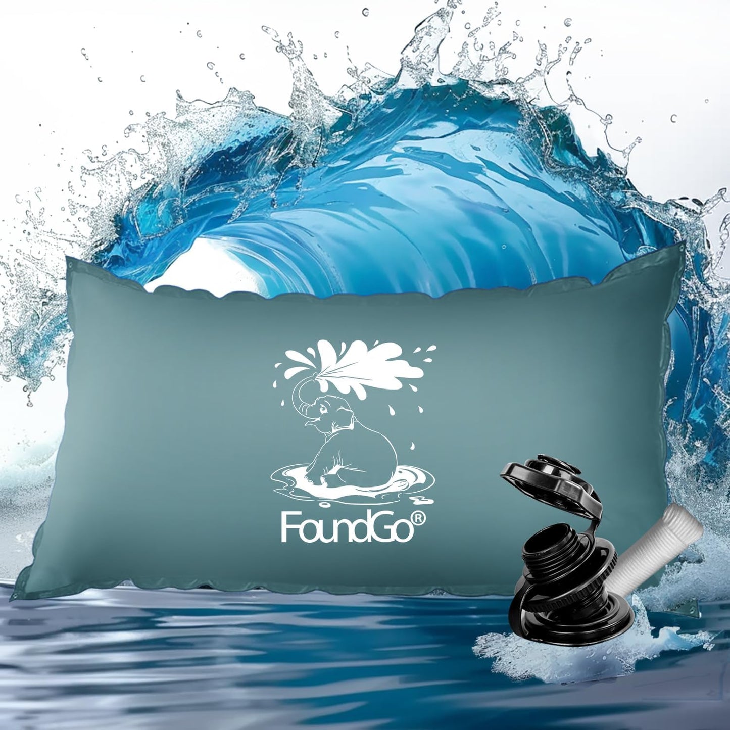Coussin de Piscine Hivernage - Ultra-épais 0,4 mm - 2x4m avec œillets