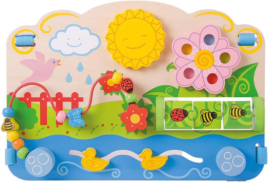 Centre d'Activités pour Bébé - Fleurs - 6+ Mois