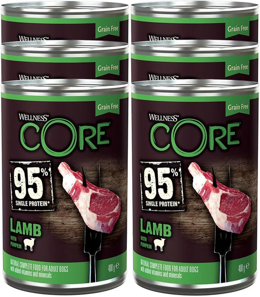 Pâtée pour Chien - 95% Agneau - Sans Céréales