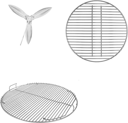 Grille de Cuisson - Acier Plaqué - Compatible Weber 57CM