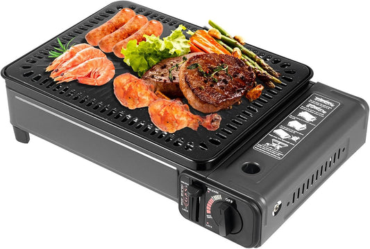 Barbecue à Gaz Portable - Durable et Léger - Cuisson Extérieure