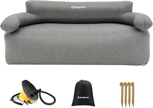 Canapé Gonflable - Design Ergonomique - Pompe à Pied Incluse
