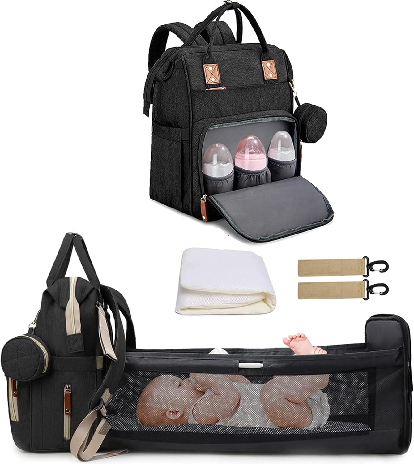 Sac à Dos à Langer - Grande Capacité - Imperméable