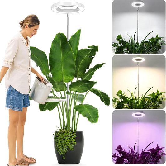 Lampe de Croissance Intérieure - 72 LED Spectre Complet - Réglage Luminosité