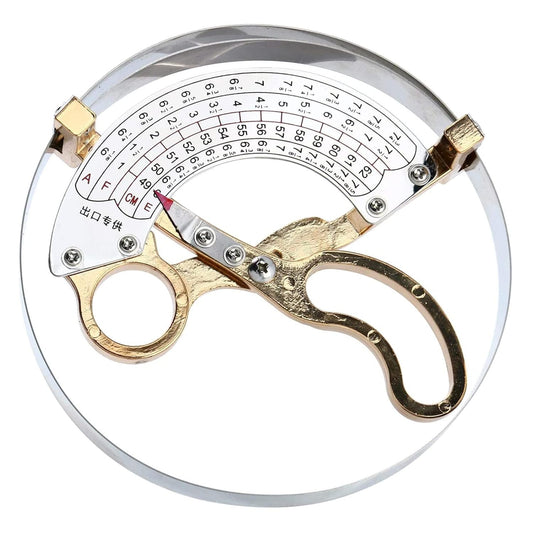 Outil de Mesure de Chapeau - Acier Inoxydable - Poignée en Aluminium