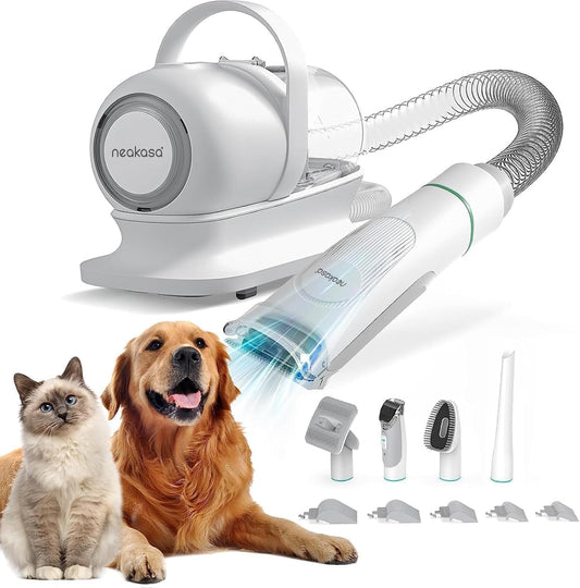 Aspirateur Poil de Chien - 13000 Pa - Tondeuse Silencieuse 52dB