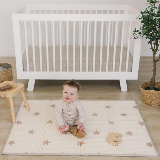 Tapis d'Éveil Bébé - Mousse Épaisse - Pliable & Réversible