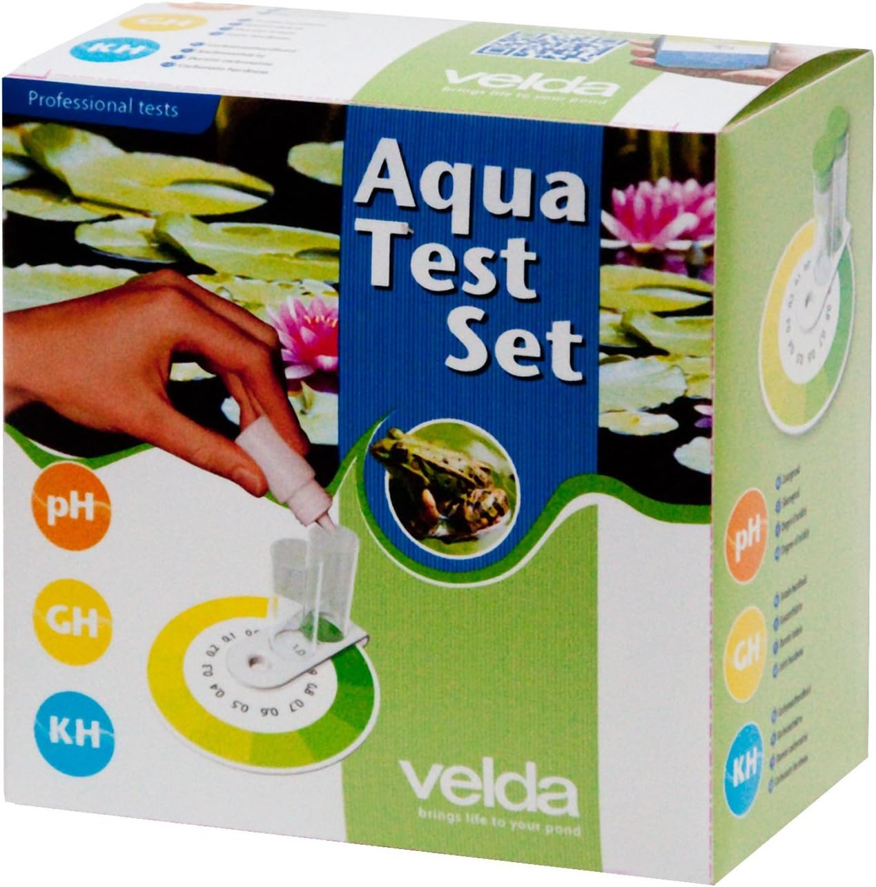 Kit Testeur d'Eau - pH GH KH - Pour Bassin et Aquarium