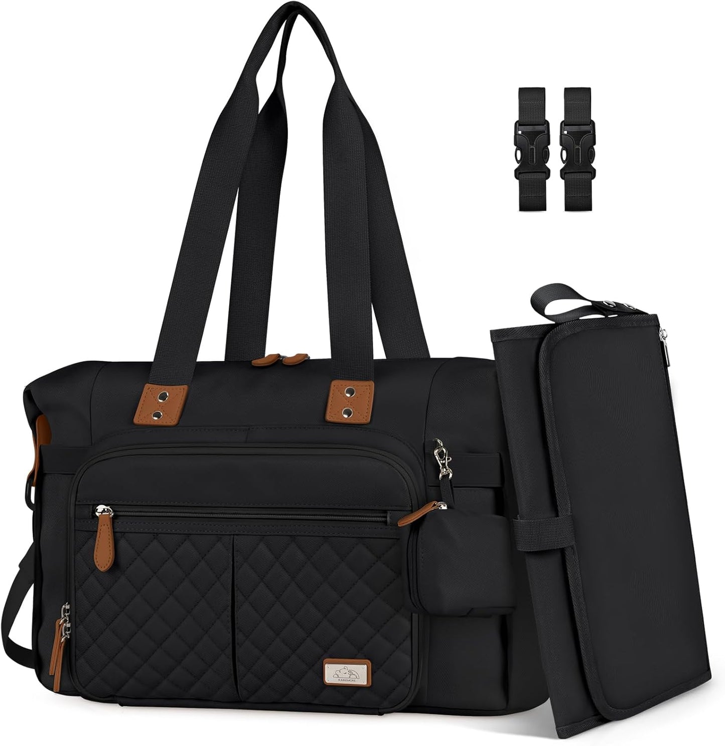 Sac à Langer Fourre-tout - Grande Capacité - Design Élégant