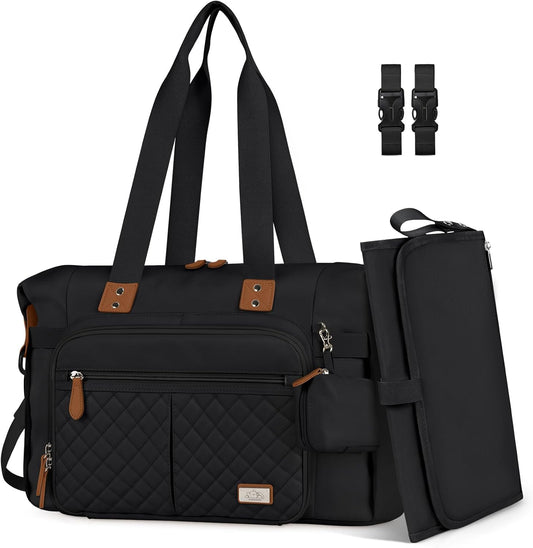 Sac à Langer Fourre-tout - Grande Capacité - Design Élégant