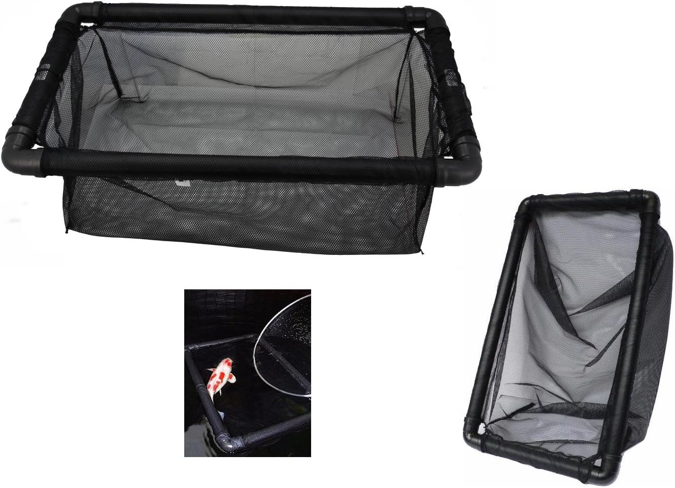 Filet d'Inspection Flottant - Cadre en PVC - Montage Facile