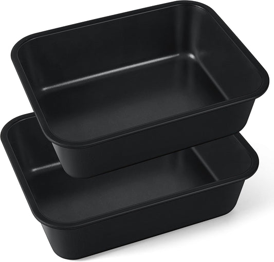 Plat à Gratin Antiadhésif - Acier Inoxydable - Grande Capacité 8cm