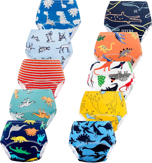 Culotte d'Apprentissage Enfant - Lot de 10 - Pour Garçon et Fille 2-6 Ans