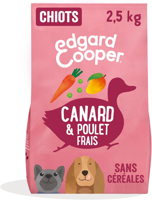 Croquettes Chiot - Sans Céréales - Canard & Poulet Frais