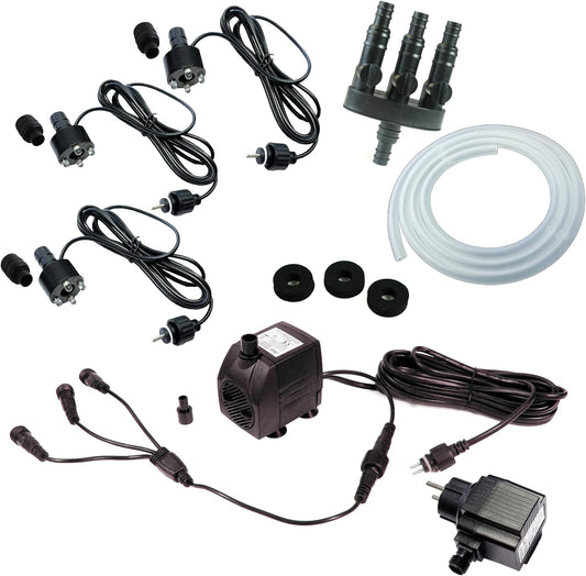 Pompe de Fontaine - Éclairage LED Couleur - Débit 800L/H