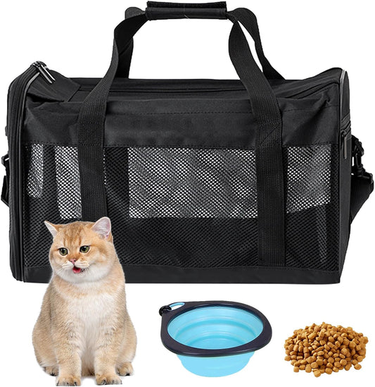 Sac de Transport pour Animaux - Robuste et Pliable - Ventilation Optimale