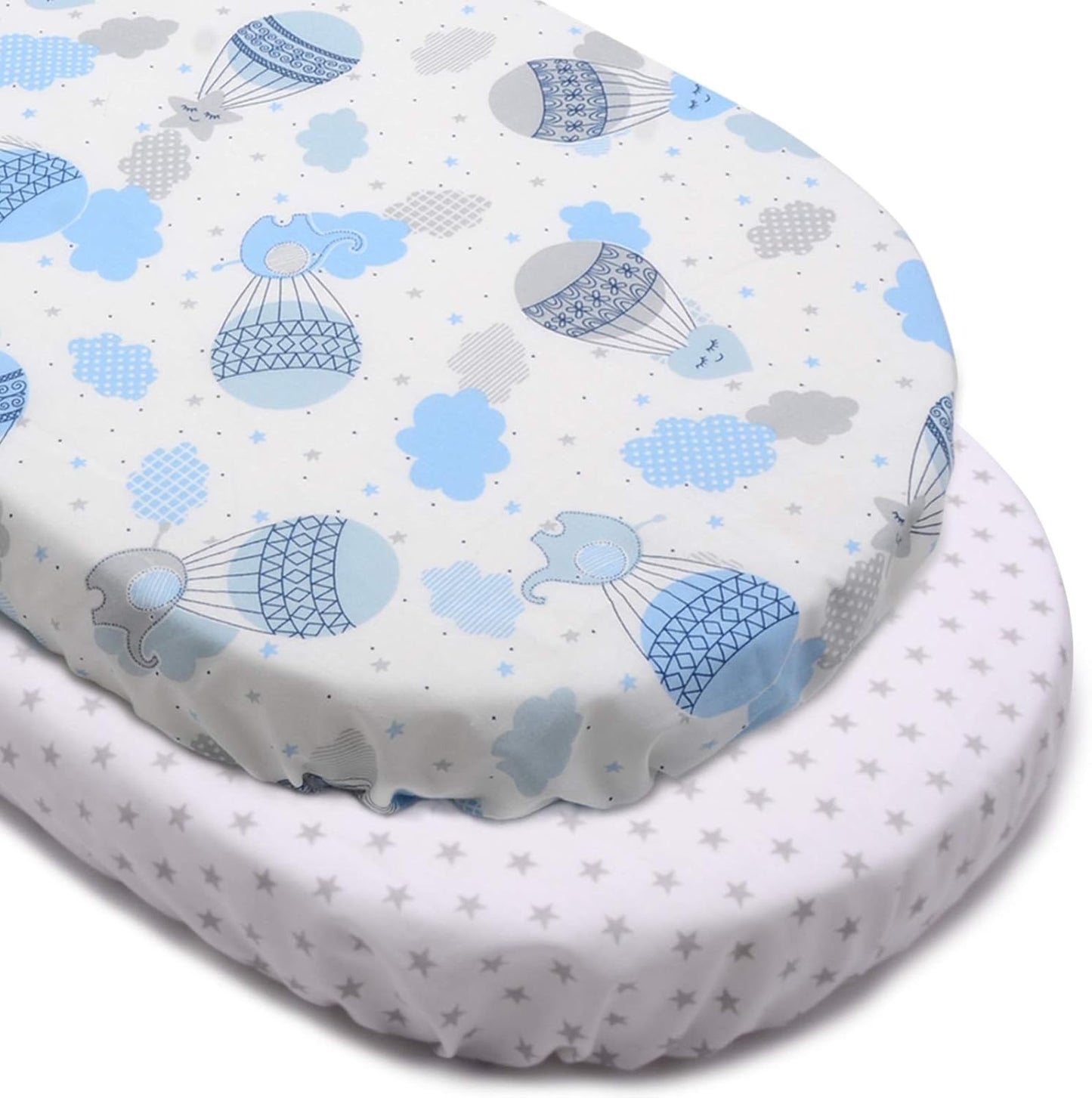 Draps Housses Bébé - Taille Universelle - Respirant et Doux