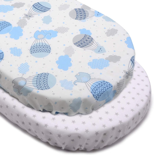 Draps Housses Bébé - Taille Universelle - Respirant et Doux