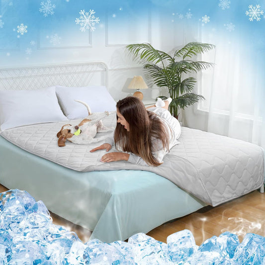 Tapis Rafraîchissant pour Chien - Tissu Arc-Chill - Durable et Polyvalent