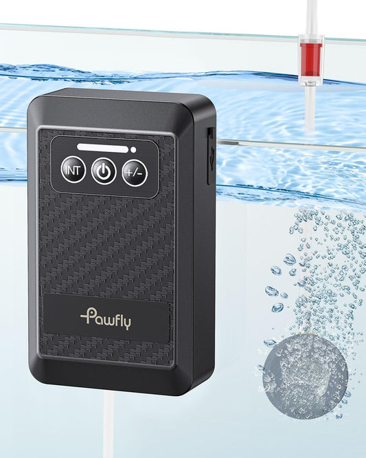Pompe à Air Aquarium - Batterie Lithium 2200mAh - Rechargeable Type-C