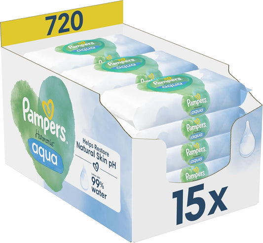 Lingettes Bébé - Protection Peau Délicate - 99% Eau