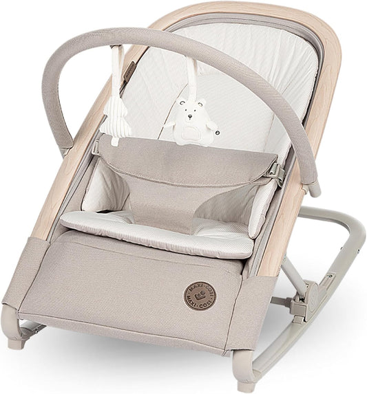 Transat Bébé 2-en-1 - Arche à Jouets - 3 Positions d'Inclinaison