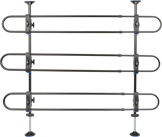 Barrière Métal pour Chiens - Installation Sans Outils - Taille Réglable